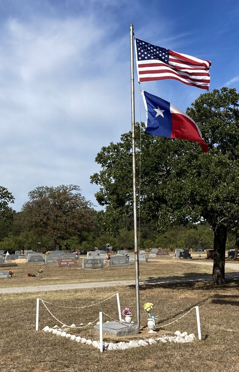 Pleasant Valley Cemetery Flag
            Pole
