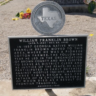 William Franklin Brown
        Marker